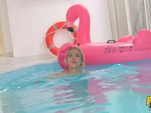 Fake Hostel - Poolside Pumping In the Ass - 10/24/2021