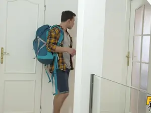 Fake Hostel - Anal Sex bunk up for College strangers - 07/05/2022