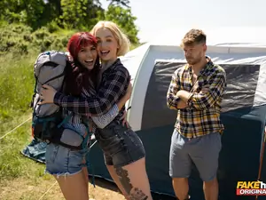 Fakehub Originals - Camping With Fiances Best Friend - 07/25/2023