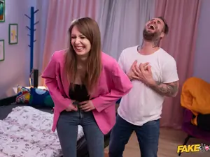 Fake Hostel - Sudden Threesome for New Lovers - 08/27/2023