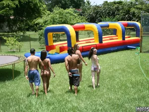 Real Slut Party - Slipping and Sliding All Over Dick - 08/17/2010