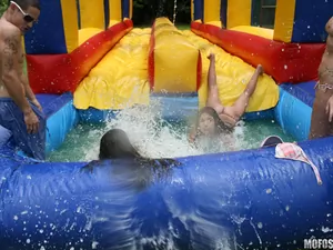Real Slut Party - Slipping and Sliding All Over Dick - 08/17/2010