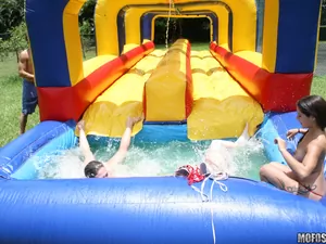 Real Slut Party - Slipping and Sliding All Over Dick - 08/17/2010