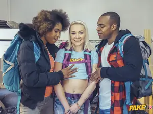 Fake Hostel - Horny Teens First BBC - 01/03/2020