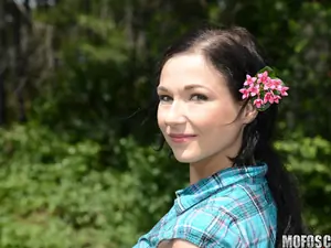 Lets Try Anal - Anal Sex in the Woods - 08/27/2014