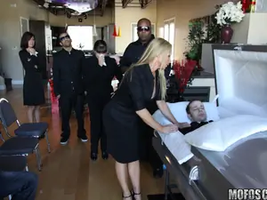 Milfs Like It Black - Sex at a Funeral - 02/21/2011