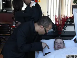 Milfs Like It Black - Sex at a Funeral - 02/21/2011