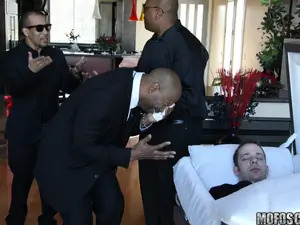 Milfs Like It Black - Sex at a Funeral - 02/21/2011