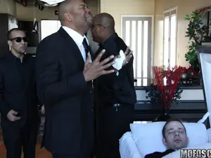 Milfs Like It Black - Sex at a Funeral - 02/21/2011