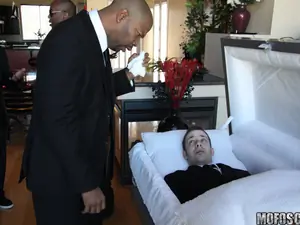 Milfs Like It Black - Sex at a Funeral - 02/21/2011