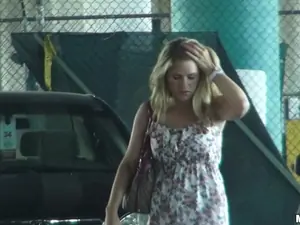 Stranded Teens - Blonde Gets Nailed on Camera - 10/31/2014