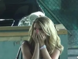 Stranded Teens - Blonde Gets Nailed on Camera - 10/31/2014