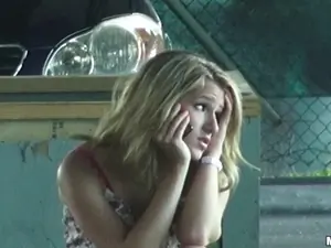 Stranded Teens - Blonde Gets Nailed on Camera - 10/31/2014