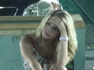 Stranded Teens - Blonde Gets Nailed on Camera - 10/31/2014