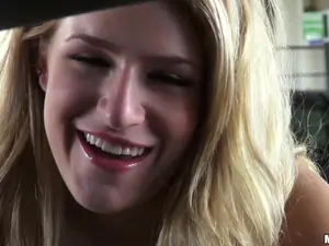 Stranded Teens - Blonde Gets Nailed on Camera - 10/31/2014
