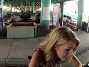 Stranded Teens - Blonde Gets Nailed on Camera - 10/31/2014