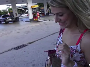 Stranded Teens - Blonde Gets Nailed on Camera - 10/31/2014