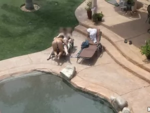 Drone Hunter - Poolside Banging - 11/28/2014