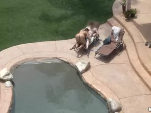 Drone Hunter - Poolside Banging - 11/28/2014