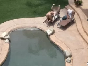 Drone Hunter - Poolside Banging - 11/28/2014
