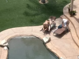 Drone Hunter - Poolside Banging - 11/28/2014