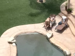 Drone Hunter - Poolside Banging - 11/28/2014