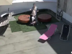 Drone Hunter - Fucking Raven on the Roof - 01/08/2015