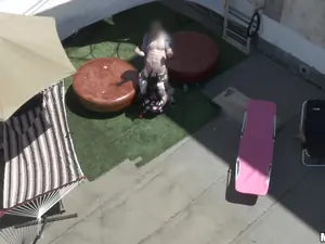 Drone Hunter - Fucking Raven on the Roof - 01/08/2015