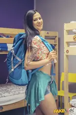Fake Hostel - Bi-sexual Babes Share A Cock - 07/29/2020