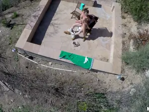 Drone Hunter - Spying on an Outdoor Public Fuck - 04/23/2015