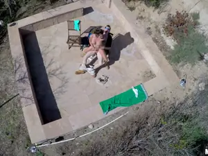 Drone Hunter - Spying on an Outdoor Public Fuck - 04/23/2015
