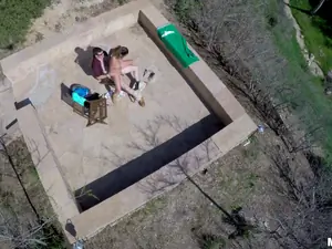 Drone Hunter - Spying on an Outdoor Public Fuck - 04/23/2015
