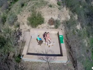 Drone Hunter - Spying on an Outdoor Public Fuck - 04/23/2015