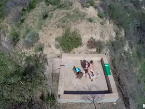 Drone Hunter - Spying on an Outdoor Public Fuck - 04/23/2015