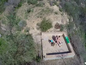 Drone Hunter - Spying on an Outdoor Public Fuck - 04/23/2015