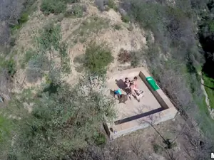 Drone Hunter - Spying on an Outdoor Public Fuck - 04/23/2015