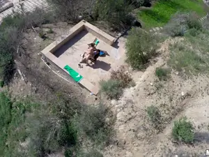 Drone Hunter - Spying on an Outdoor Public Fuck - 04/23/2015