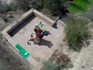Drone Hunter - Spying on an Outdoor Public Fuck - 04/23/2015