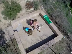 Drone Hunter - Spying on an Outdoor Public Fuck - 04/23/2015