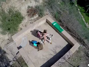 Drone Hunter - Spying on an Outdoor Public Fuck - 04/23/2015