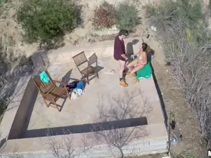 Drone Hunter - Spying on an Outdoor Public Fuck - 04/23/2015
