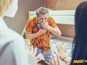 Fake Hostel - Stuck Between Two Nurses - 10/19/2020