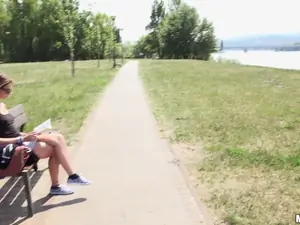 Public Pickups - Bubble Butt Blonde Public Seduction - 06/21/2015
