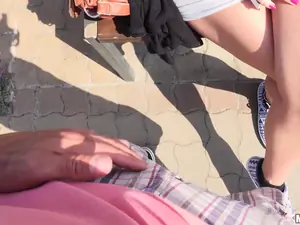 Public Pickups - Bubble Butt Blonde Public Seduction - 06/21/2015
