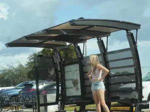 Stranded Teens - Bus Stop Pickup - 12/04/2019