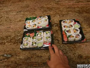 Latina Sex Tapes - All You Can Eat Pussy and Sushi Buffet - 06/02/2011