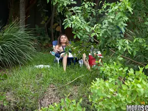 Pervs On Patrol - Tanning Teen Likes It Rough - 09/29/2015