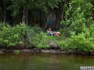 Pervs On Patrol - Tanning Teen Likes It Rough - 09/29/2015