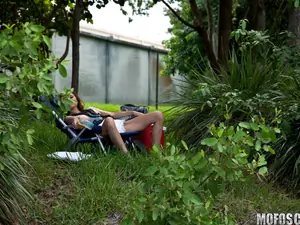 Pervs On Patrol - Tanning Teen Likes It Rough - 09/29/2015