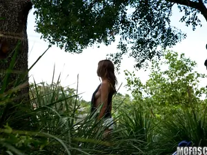 Pervs On Patrol - Tanning Teen Likes It Rough - 09/29/2015